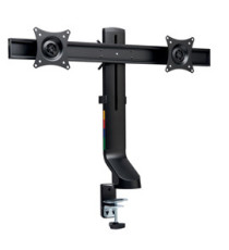 Braccio salvaspazio per monitor doppio SmartFit - nero - Kensington Braccio salvaspazio per monitor doppio SmartFit - nero - Kensington