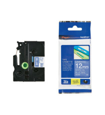 Brother - Nastro -  Bianco/Blu - TZE535 - 12mm x 8mt Brother - Nastro -  Bianco/Blu - TZE535 - 12mm x 8mt