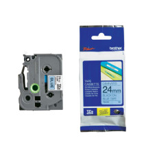 Brother - Nastro -  Nero/Blu - TZE551 - 24mm x 8mt Brother - Nastro -  Nero/Blu - TZE551 - 24mm x 8mt