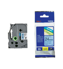 Brother - Nastro -  Nero/Blu - TZE551 - 24mm x 8mt Brother - Nastro -  Nero/Blu - TZE551 - 24mm x 8mt