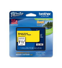 Brother - Nastro -  Nero/Giallo - TZE661 - 36mm x 8mt Brother - Nastro -  Nero/Giallo - TZE661 - 36mm x 8mt