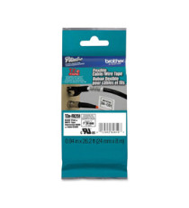 Brother - Nastro laminato flessibile - Nero/Bianco - TZEFX251 - 24mm x 8mt Brother - Nastro laminato flessibile - Nero/Bianco - TZEFX251 - 24mm x 8mt