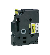 Brother - Nastro laminato flessibile - Nero/Giallo - TZEFX641 - 18mm x 8mt Brother - Nastro laminato flessibile - Nero/Giallo - TZEFX641 - 18mm x 8mt