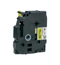 Brother - Nastro laminato flessibile - Nero/Giallo - TZEFX641 - 18mm x 8mt Brother - Nastro laminato flessibile - Nero/Giallo - TZEFX641 - 18mm x 8mt