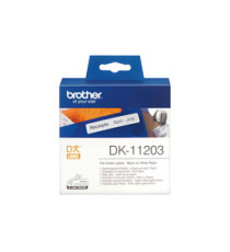 Brother - Rotolo 300 Etichette adesive 17 x 87mm - Nero/Bianco - DK-11203 Brother - Rotolo 300 Etichette adesive 17 x 87mm - Nero/Bianco - DK-11203