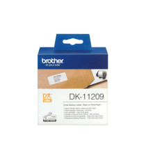 Brother - Rotolo 800 Etichette 29 x 62 mm - Nero/Bianco - DK-11209