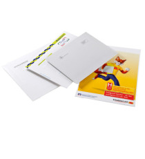 Busta a sacco - in cartone - chiusura autoadesiva - 310 x 445 x 30 mm - bianco - Colompac Busta a sacco - in cartone - chiusura autoadesiva - 310 x 445 x 30 mm - bianco - Colompac