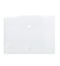Busta a tasca con chiusura in velcro - PPL - 24x32 cm - trasparente - Exacompta Busta a tasca con chiusura in velcro - PPL - 24x32 cm - trasparente - Exacompta