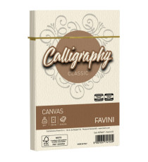 Busta Calligraphy Canvas - 120 x 180 mm - 100 gr - avorio 02 - Favini - conf. 25 pezzi Busta Calligraphy Canvas - 120 x 180 mm - 100 gr - avorio 02 - Favini - conf. 25 pezzi