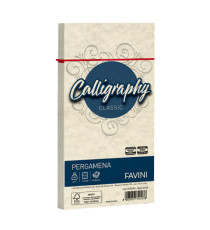 Busta Calligraphy Pergamena - 110 x 220 mm - 90 gr - naturale 06 - Favini - conf. 25 pezzi Busta Calligraphy Pergamena - 110 x 220 mm - 90 gr - naturale 06 - Favini - conf. 25 pezzi