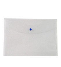 Busta con bottone - A4 - PP - trasparente neutro - Starline