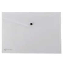 Busta con bottone Pull - 21x29,7 cm - trasparente - King Mec Busta con bottone Pull - 21x29,7 cm - trasparente - King Mec