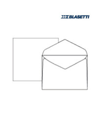 Busta extrafine Campidoglio - lembo gommato - 12 x 18 cm - 100 gr - bianco - Blasetti - conf. 500 pezzi Busta extrafine Campidoglio - lembo gommato - 12 x 18 cm - 100 gr - bianco - Blasetti - conf. 500 pezzi
