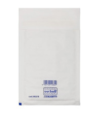 Busta imbottita Sacboll - A (14 x 27 cm) - carta - bianco - Blasetti - conf. 10 pezzi Busta imbottita Sacboll - A (14 x 27 cm) - carta - bianco - Blasetti - conf. 10 pezzi