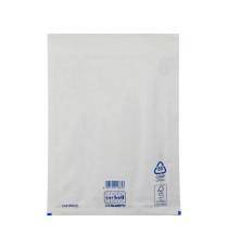 Busta imbottita Sacboll - D (20 X 32 cm) - carta - bianco - Blasetti - conf. 10 pezzi Busta imbottita Sacboll - D (20 X 32 cm) - carta - bianco - Blasetti - conf. 10 pezzi
