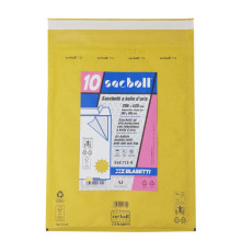 Busta imbottita Sacboll - H (29 x 42 cm) - carta - avana - Blasetti - conf. 10 pezzi Busta imbottita Sacboll - H (29 x 42 cm) - carta - avana - Blasetti - conf. 10 pezzi