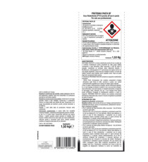 Busta rodenticida - 1,53 kg - pasta blu - Protemax