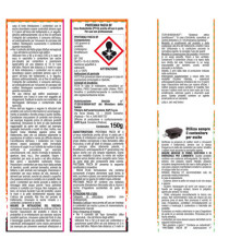 Busta rodenticida - 150 gr - pasta blu - Protemax