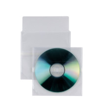 Buste a sacco Insert CD A - patella di chiusura - striscia adesiva - PPL - 125x120 mm - Sei Rota - conf. 25 pezzi