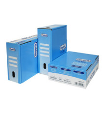 Buste forate La 500 - Superior - liscio - 22 x 30 cm - trasparente - Favorit - conf. 500 pezzi