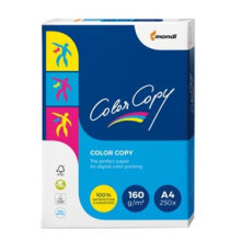 Carta Color Copy - A4 - 160 gr - bianco - Mondi - conf. 250 fogli