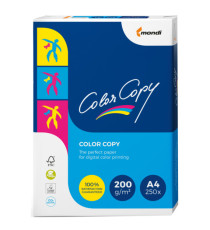 Carta Color Copy - A4 - 200 gr - bianco - Mondi - conf. 250 fogli