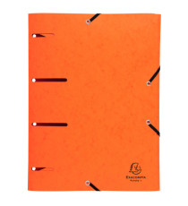 Cartellina 3 lembi forata - con elastico Punchy - cartoncino lustré - A4 - colori assortiti - Exacompta Cartellina 3 lembi forata - con elastico Punchy - cartoncino lustré - A4 - colori assortiti - Exacompta