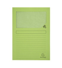 Cartellina a L Forever - con finestra - 130g - 22 x 31 cm - colori assortiti - Exacompta - conf. 10 pezzi Cartellina a L Forever - con finestra - 130g - 22 x 31 cm - colori assortiti - Exacompta - conf. 10 pezzi