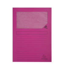 Cartellina a L Forever - con finestra - 130g - 22 x 31 cm - colori assortiti - Exacompta - conf. 10 pezzi Cartellina a L Forever - con finestra - 130g - 22 x 31 cm - colori assortiti - Exacompta - conf. 10 pezzi