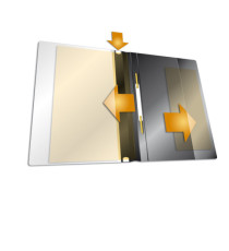 Cartellina ad aghi Duraplus - copertina personalizzabile - 21x29,7 cm - nero - Durable Cartellina ad aghi Duraplus - copertina personalizzabile - 21x29,7 cm - nero - Durable