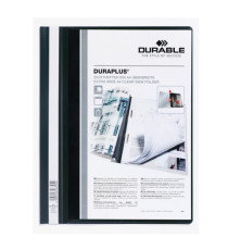 Cartellina ad aghi Duraplus - copertina personalizzabile - 21x29,7 cm - nero - Durable Cartellina ad aghi Duraplus - copertina personalizzabile - 21x29,7 cm - nero - Durable