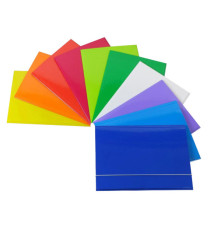 Cartellina con elastico - cartone plastificato - 3 lembi - 25x34 cm - colori assortiti - Queen - Starline