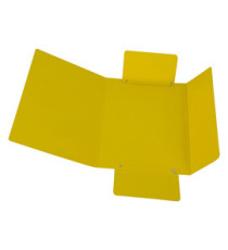 Cartellina con elastico - presspan - 3 lembi - 700 gr - 25x34 cm - giallo - Cartotecnica del Garda Cartellina con elastico - presspan - 3 lembi - 700 gr - 25x34 cm - giallo - Cartotecnica del Garda
