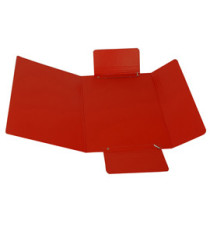 Cartellina con elastico - presspan - 3 lembi - 700 gr - 25x34 cm - rosso - Cartotecnica del Garda Cartellina con elastico - presspan - 3 lembi - 700 gr - 25x34 cm - rosso - Cartotecnica del Garda