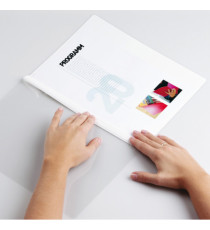 Cartellina per rilegatura Durabind - PVC - 21x29,7 cm - bianco - Durable Cartellina per rilegatura Durabind - PVC - 21x29,7 cm - bianco - Durable