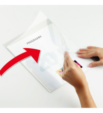 Cartellina per rilegatura Durabind - PVC - 21x29,7 cm - bianco - Durable Cartellina per rilegatura Durabind - PVC - 21x29,7 cm - bianco - Durable