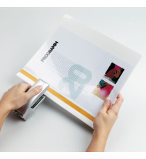 Cartellina per rilegatura Durabind - PVC - 21x29,7 cm - bianco - Durable Cartellina per rilegatura Durabind - PVC - 21x29,7 cm - bianco - Durable