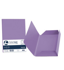 Cartelline 3 lembi Luce - 200 gr - 24,5x34,5 cm - violetto - Favini - conf. 25 pezzi Cartelline 3 lembi Luce - 200 gr - 24,5x34,5 cm - violetto - Favini - conf. 25 pezzi