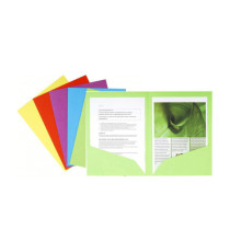 Cartelline a doppia tasca Rock's - cartoncino 220 gR - 24x32 cm - mix 5 colori - Exacompta - conf. 25 pezzi Cartelline a doppia tasca Rock's - cartoncino 220 gR - 24x32 cm - mix 5 colori - Exacompta - conf. 25 pezzi