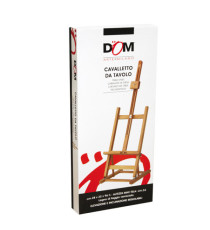 Cavalletto da tavolo BIG - legno di faggio - altezza tela max. 53 cm - 28 x 32 x 96 cm - DOM