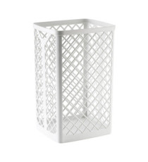 Cestino gettacarta 510 - A51001 - listellato - 35 L - bianco - Mar plast Cestino gettacarta 510 - A51001 - listellato - 35 L - bianco - Mar plast