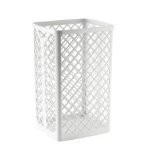 Cestino gettacarta 510 - A51001 - listellato - 35 L - bianco - Mar plast Cestino gettacarta 510 - A51001 - listellato - 35 L - bianco - Mar plast
