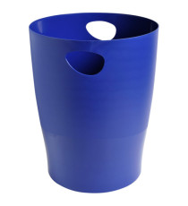 Cestino gettacarte Ecobin Bee Blue - 15 L - blu navy - Exacompta