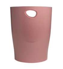 Cestino gettacarte Ecobin Skandi - altezza 33,5 cm - diametro 26 cm - 15 L - rosa antico - Exacompta Cestino gettacarte Ecobin Skandi - altezza 33,5 cm - diametro 26 cm - 15 L - rosa antico - Exacompta