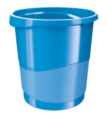 Cestino gettacarte Europost VIVIDA - 25,8 x 28,5 cm - altezza 32,2 cm - 14 L - blu - Esselte Cestino gettacarte Europost VIVIDA - 25,8 x 28,5 cm - altezza 32,2 cm - 14 L - blu - Esselte