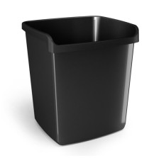 Cestino gettacarte Mydesk - altezza 32,3 cm - 15 L - nero - Arda