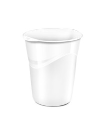Cestino Gloss - altezza 33,4 cm - diametro 30,5 cm - 14 L - bianco artico - CEP