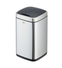 Cestino no touch - con sensore - 24 x 24 x 43 cm- 12 lt - argento metallizzato - Durable Cestino no touch - con sensore - 24 x 24 x 43 cm- 12 lt - argento metallizzato - Durable
