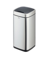 Cestino no touch - con sensore - 27 x 27 x 57 cm- 21 lt - argento metallizzato - Durable Cestino no touch - con sensore - 27 x 27 x 57 cm- 21 lt - argento metallizzato - Durable