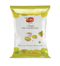 Chips con lenticchie - 35 gr - Vivibio Chips con lenticchie - 35 gr - Vivibio